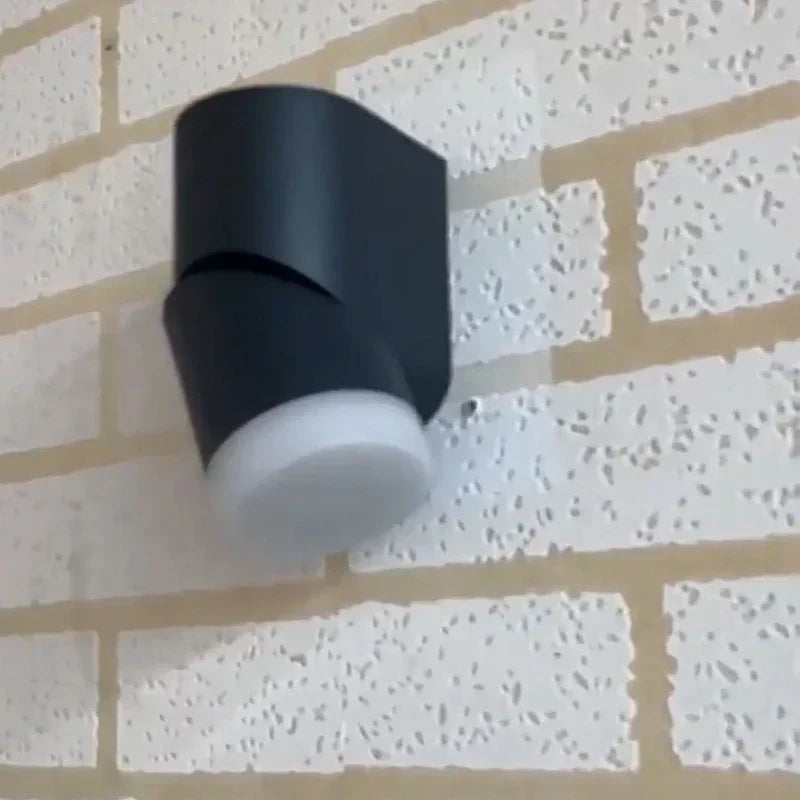 Afralia™ Outdoor LED Wall Light with Adjustable Up/Down Angle for Porch Lighting