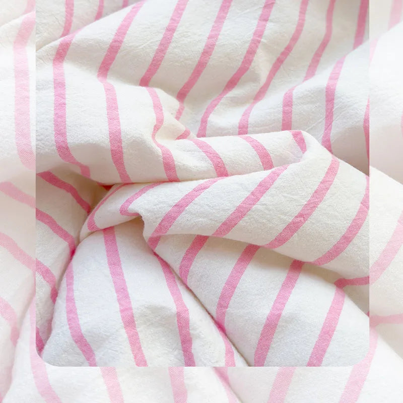 Afralia™ Summer Striped Blanket: Simple, Comfortable, and Breathable for Cool Home Bedspread.
