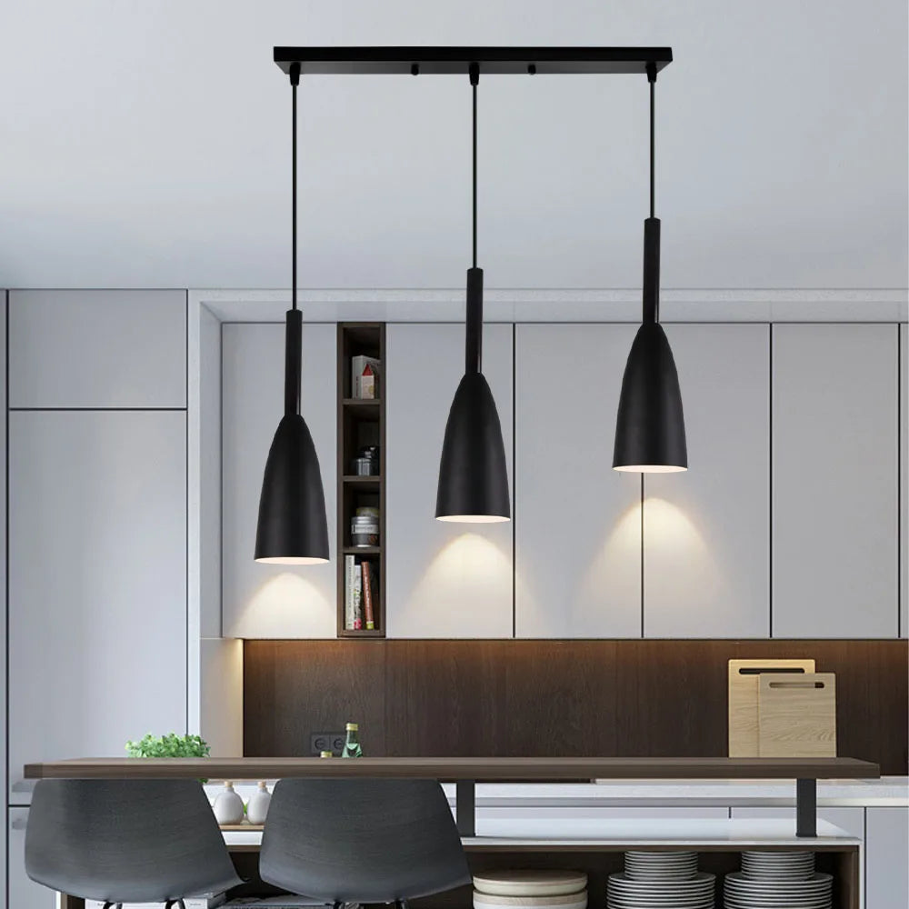 Afralia™ Nordic Retro LED Pendant Chandelier for Modern Home Lighting