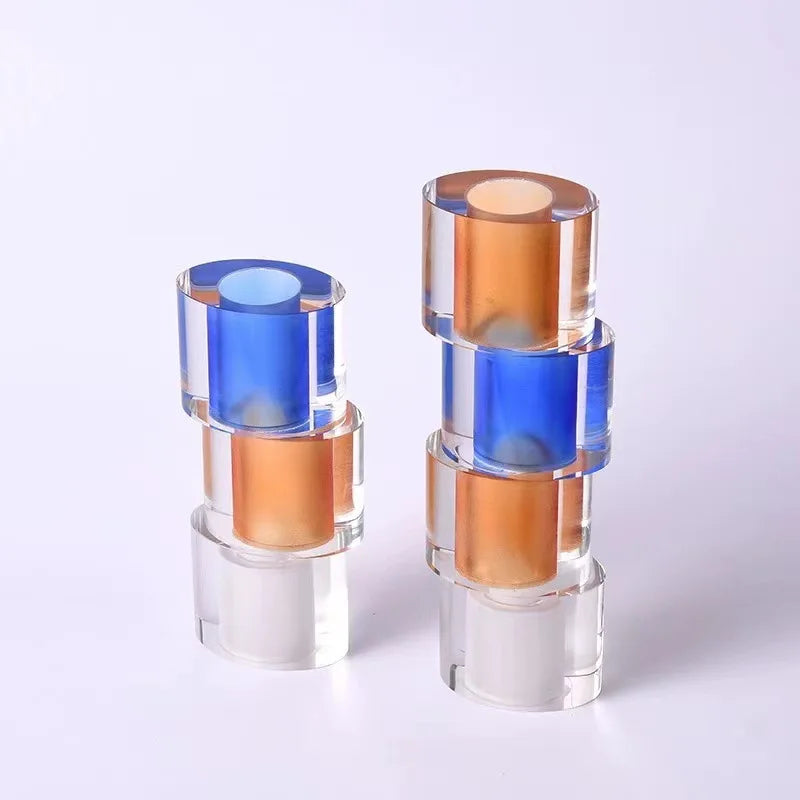 Afralia™ Clear Crystal Mosaic Vase - Home Decoration Terrarium Flower Pot