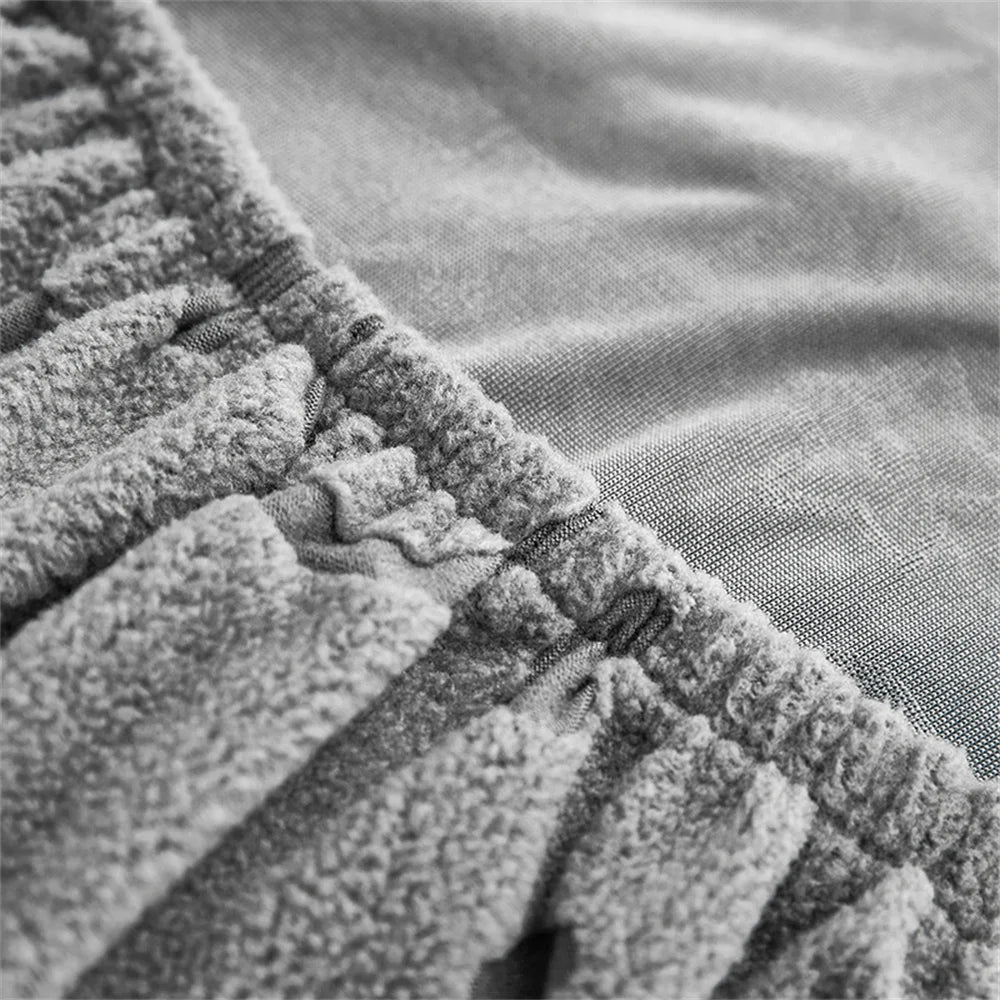 Afralia™ Thick Velvet Sofa Cover: 1/2/3/4 Seats Stretch Slipcover Protector