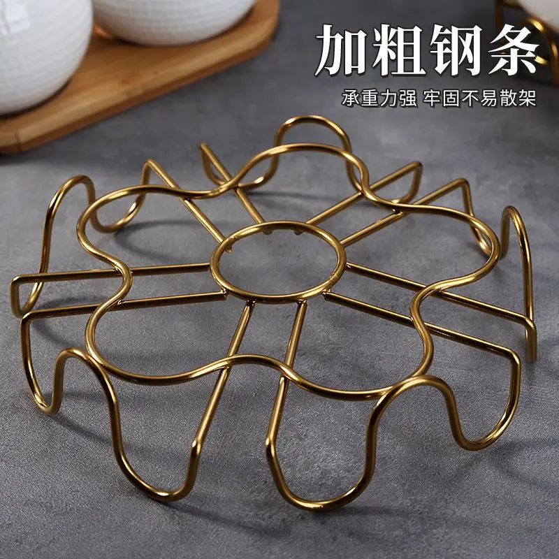 Afralia™ Stainless Steel Steaming Racks Pressure Cooker Basket for Instant Pots