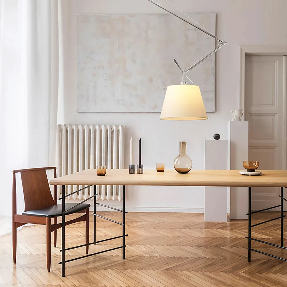 Afralia™ Modern Adjustable Pendant Light Dimmable Ceiling Lamp