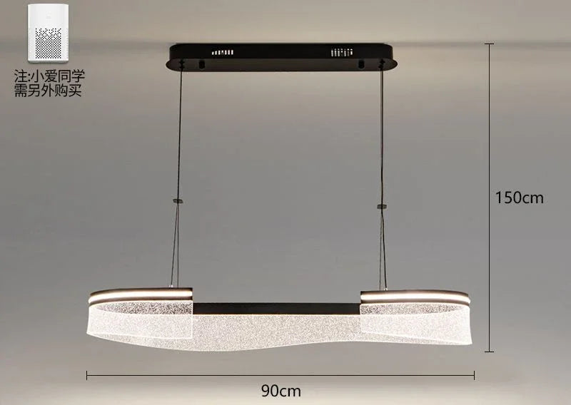 Afralia™ Modern LED Pendant Light Chandeliers for Living and Dining Room Lighting