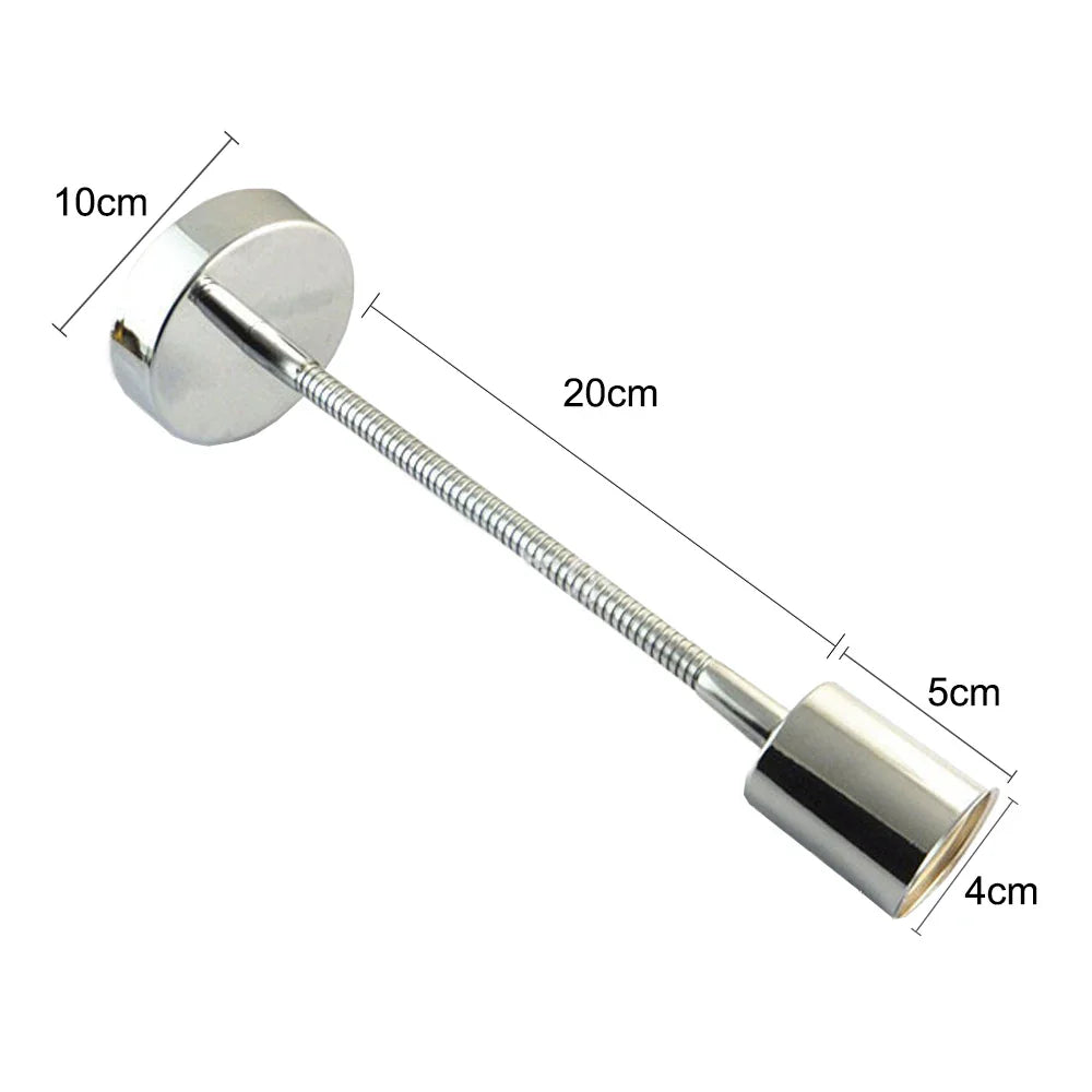 Afralia™ Flex LED Wall Sconce: Modern Vintage Ceiling Light for Bedroom Living Room Decor