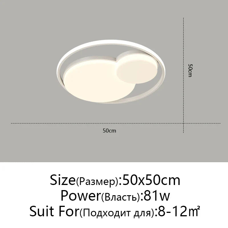 Afralia™ LED Ceiling Lights: Bedroom, Kitchen, Whole House Indoor Lighting Fixtures