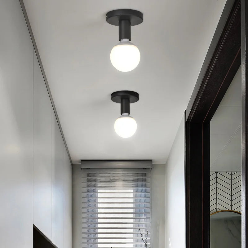 Afralia™ Vintage Industrial Ceiling Light for Modern Home Decor