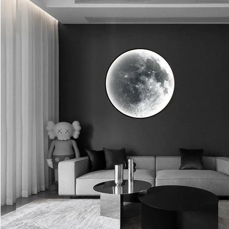 Afralia™ MoonGlow LED Wall Light for Bedroom & Living Room Decor