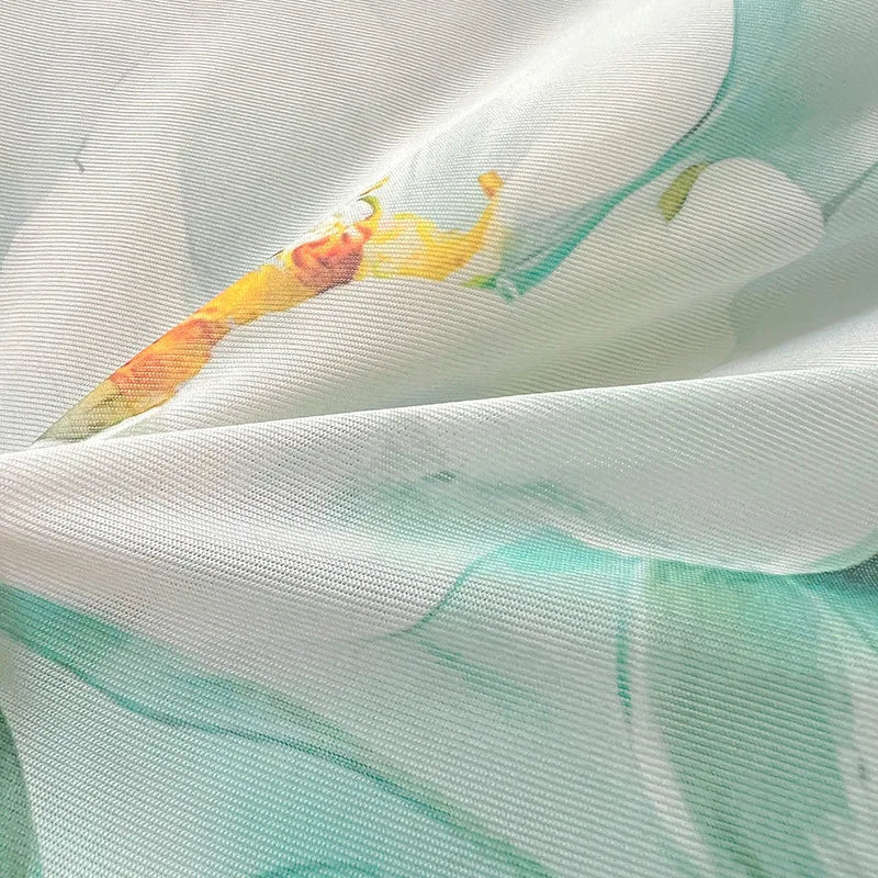 Afralia™ Floral Summer Cooling Quilt for Double Single Bed - Soft & Breathable