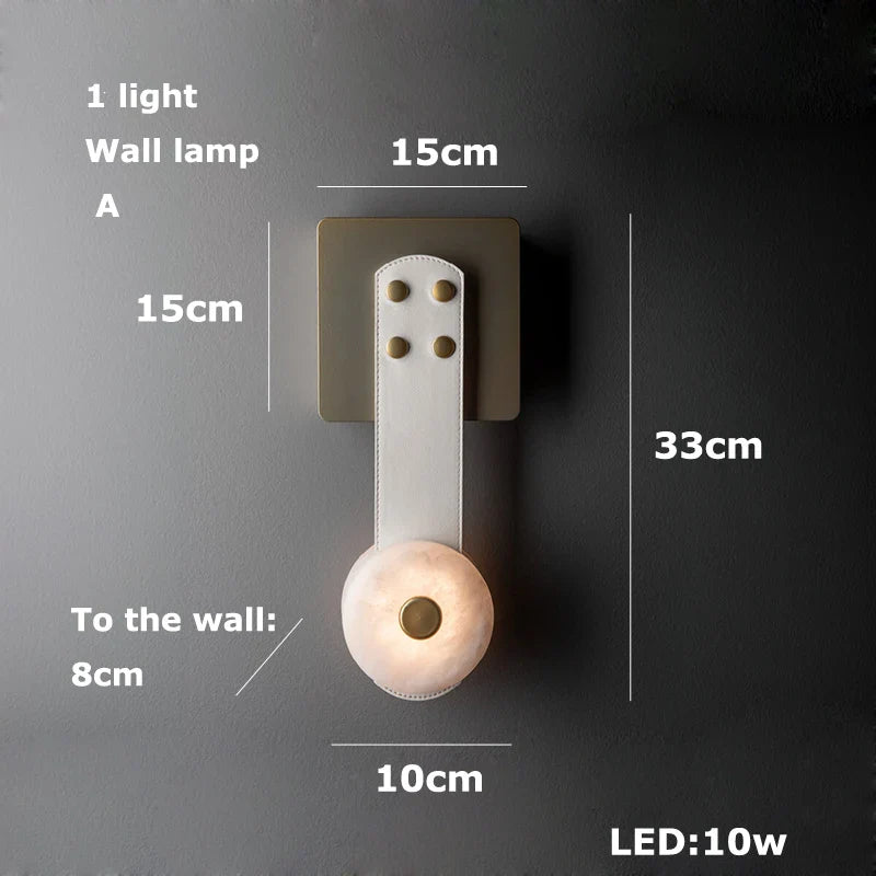 Afralia™ Modern Marble Series High Ceiling Chandelier for Foyer Dining Room