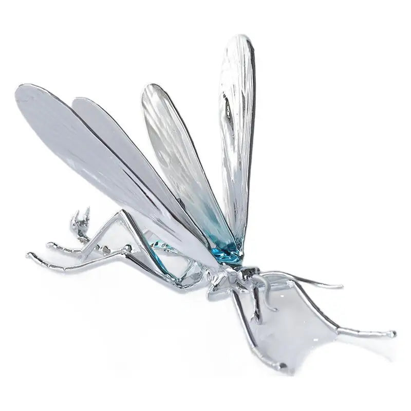 Afralia™ Metal Insect Sculpture Figurine Home Decor Accessory