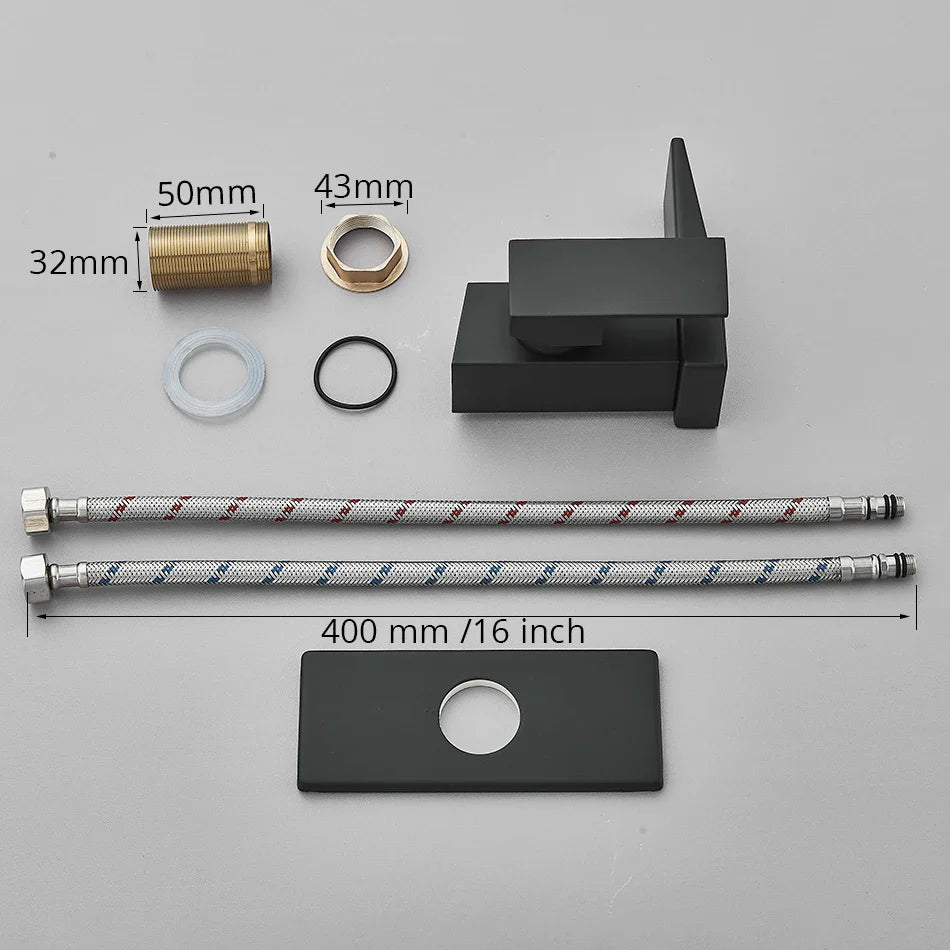 Afralia™ LCD Digital Basin Faucet, Brass Kitchen Sink Mixer Tap, Hot Cold Display