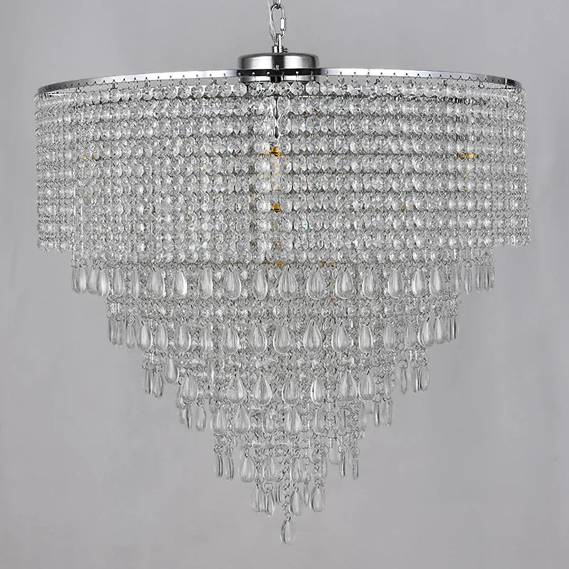 Afralia™ Crystal Pendant Light: Modern Luxury for Hotel Wedding and Restaurant Atmosphere