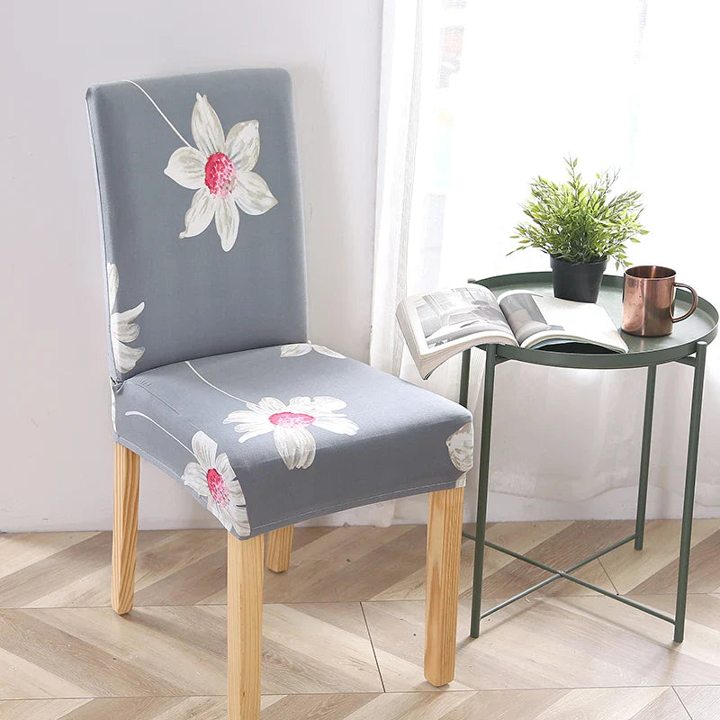 Afralia™ Stretch Print Chair Cover - Elastic Seat Slipcover
