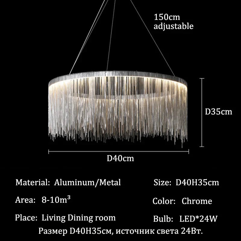 Afralia™ Luxury Chandeliers for Living Room Ceiling Lighting Żyrandol