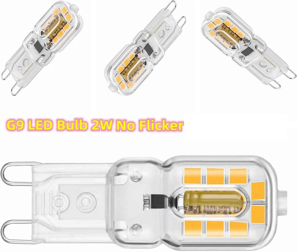 Afralia™ G9 LED Bulb 2W 100-150lm 16xSMD3528 Warm White/Cool White 110V-220V