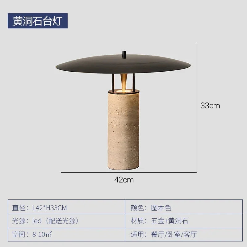 Afralia™ Marble Table Lamp - Modern Minimalist Nordic Design for Home, Hotel, and Office