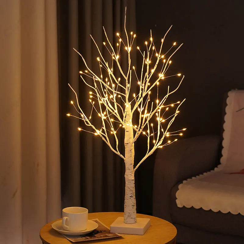 Afralia™ Birch Tree Light: Glowing Branch LED Night Light for Home, Wedding, Party, Christmas