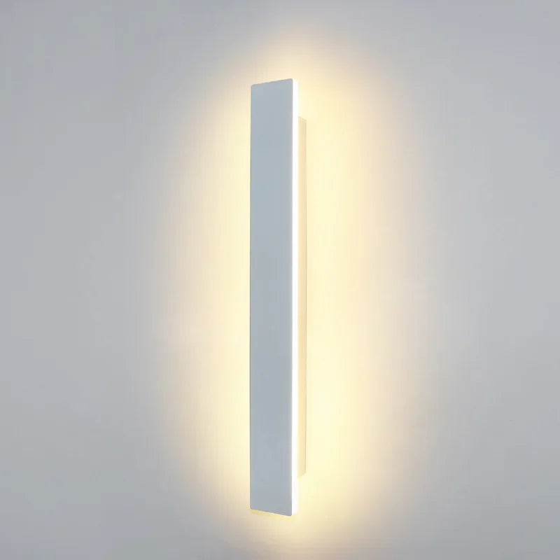Afralia™ LED Wall Light: Stylish Home Decor for Bedroom, Living Room - Long Strip	optional
