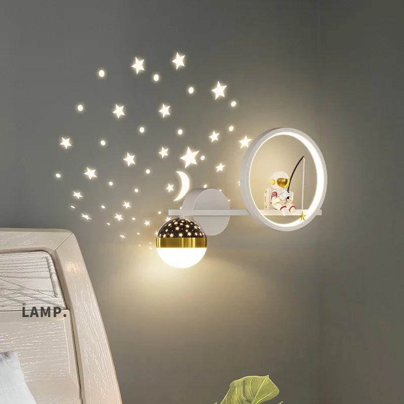 Afralia™ Nordic Modern LED Wall Lamp Creative Sconces Indoor Lighting for Home Decor