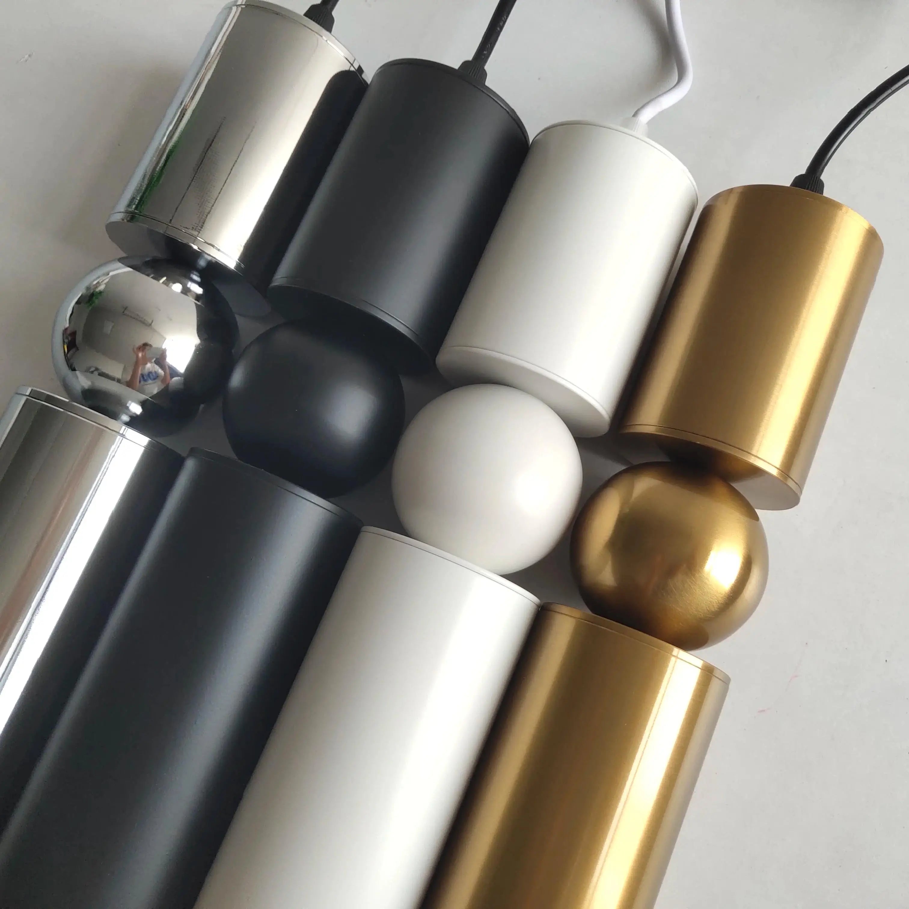 Afralia™ Brass Pendant Light - Modern Minimalist Nordic Bar Small LED Hang Lamp