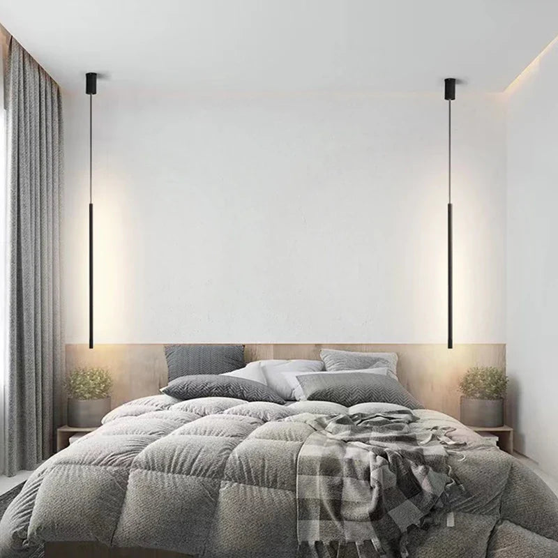 Afralia™ Modern LED Pendant Lights for Restaurant/Coffee Bar/Living Room - Minimalist Design