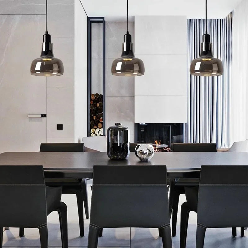 Afralia™ Modern LED Chandelier for Dining Room, Bedroom, Bar - Nordic Minimalist Home Decor