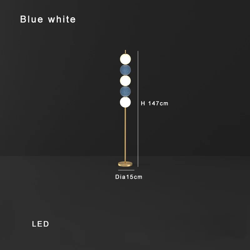 Afralia™ Modern LED Floor Lamp for Home Decor Standing Light for Sofa, Easy Install