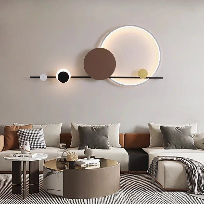 Afralia™ LED Wall Sconce Modern Atmosphere Lighting Fixture for Home Decor