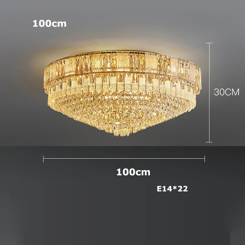 Afralia™ Silver Gold Chandelier Lighting Suspension Elegant Luminaire for Dinning Room