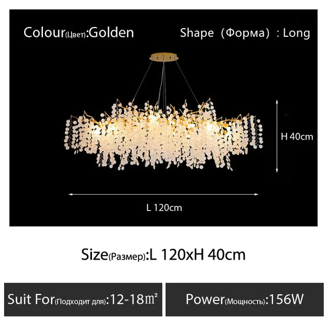 Afralia™ Crystal Pendant Chandelier: High-End Luxury LED Lighting for Home Decor
