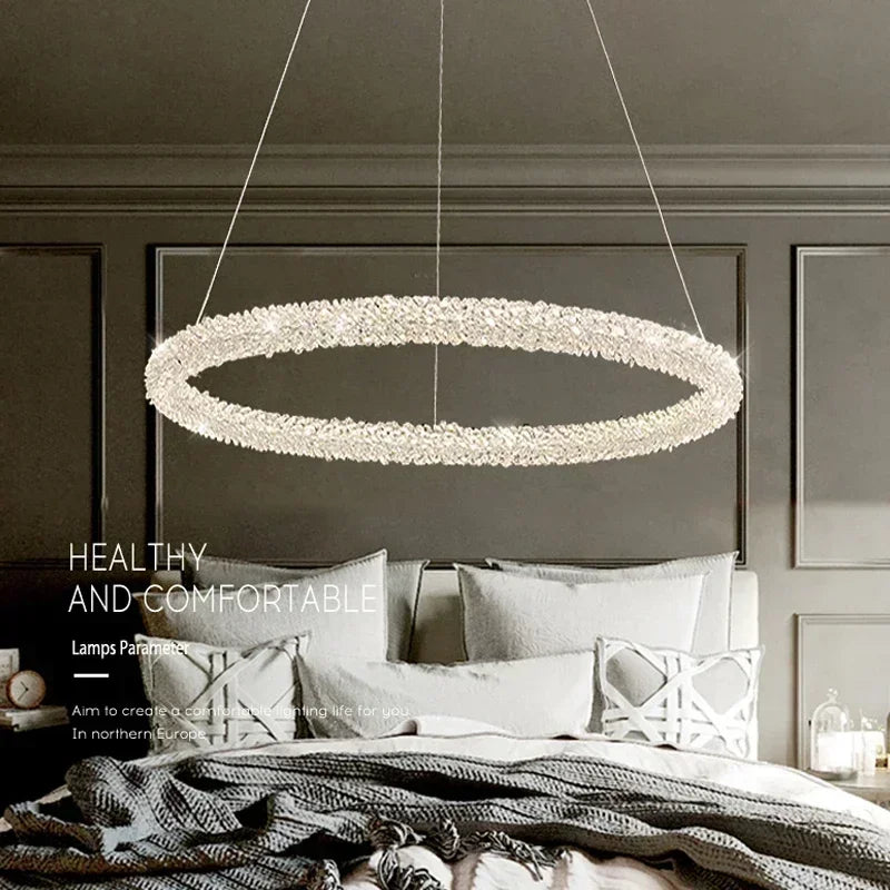 Afralia™ Firefly Glow Bar Table Pendant Lamp