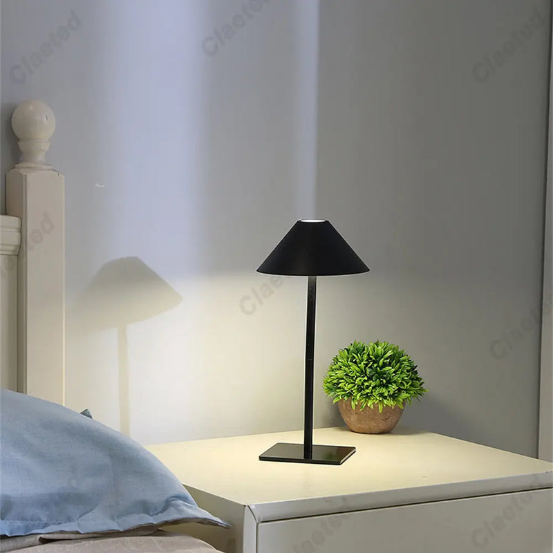 Afralia™ Touch LED Desk Lamp with USB Charging Port