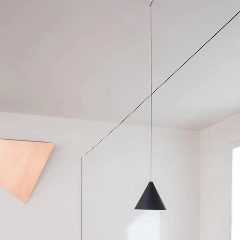 Afralia™ Geometric Pendant Light for Living Room Decor