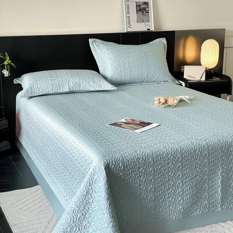 Afralia™ Lyocell Eucalyptus Fiber Quilted Bedspread - Soft Cool Feeling Bed Cover for Summer