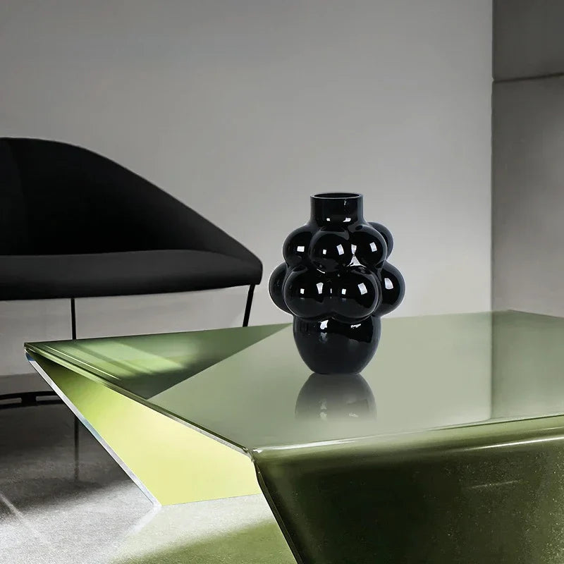 Afralia™ Glass Vase Grape Geometric Hydroponic Planter Home Decoration