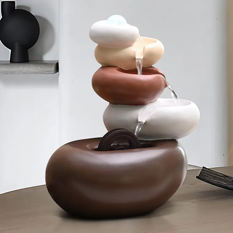 Afralia™ Circulating Water Fountain for Living Room and Entrance Hall Decoration