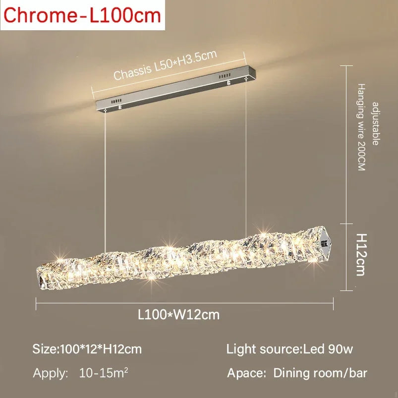 Afralia™ Crystal LED Ceiling Chandelier: Modern Luxury Living Room Wall Lamp