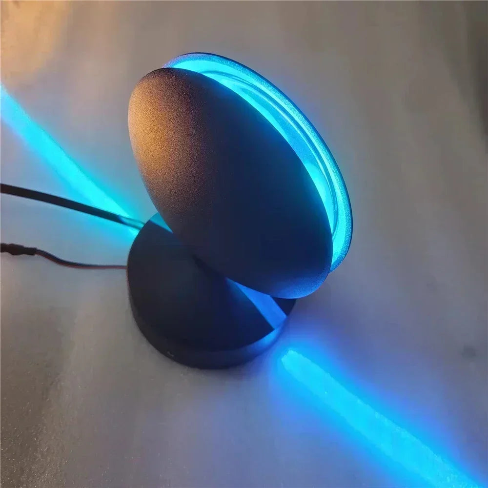 Afralia™ 360 Degree LED Window Wall Lamps for Decoration and Hallway Lighting