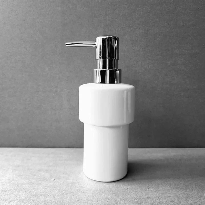 Afralia™ Press Bottles Shampoo Liquid Soap Dispenser Shower Bathroom Accessories