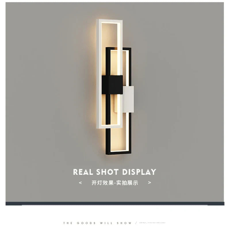 Afralia™ Nordic LED Wall Lamp for Living Room Bedroom Home Decor