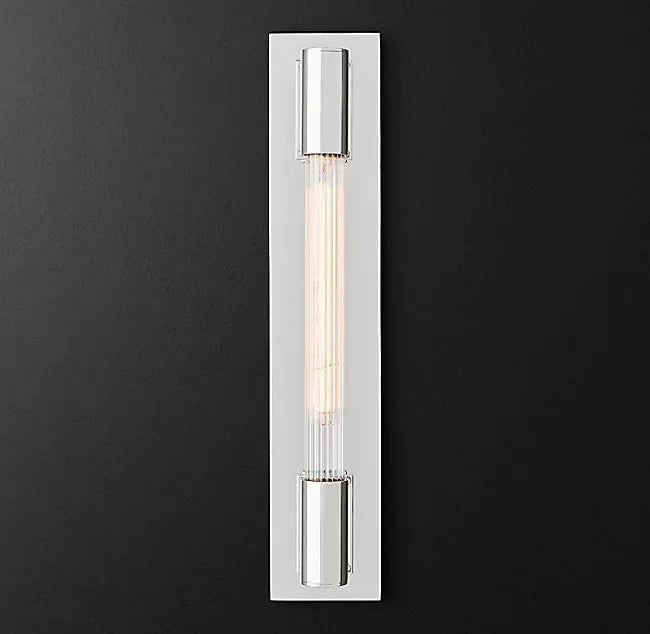 Afralia™ Luxury LED Wall Lamp: Copper/Chrome/Black Retro Decor Sconce
