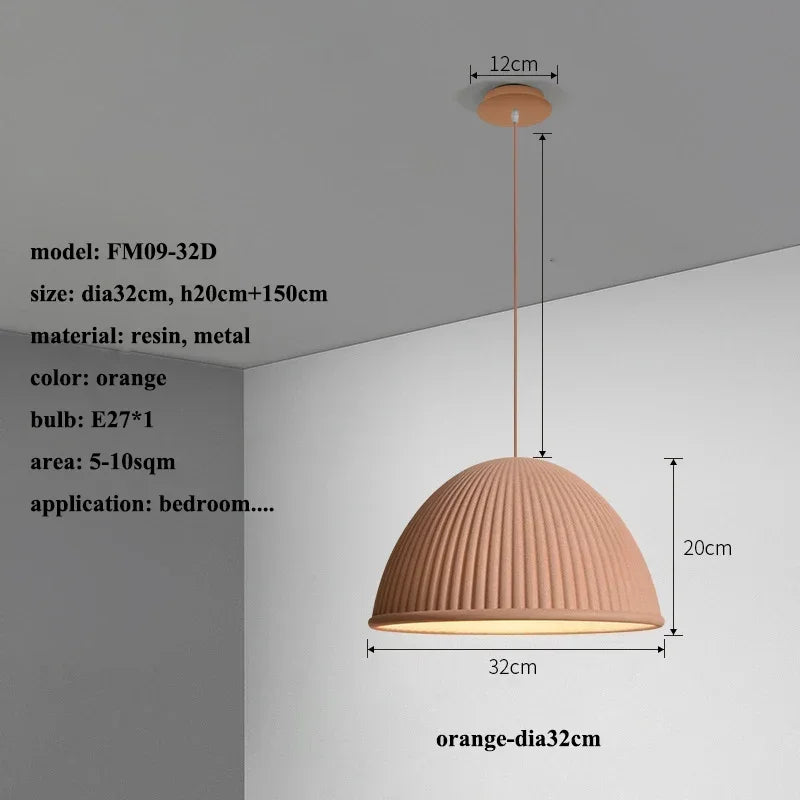 Afralia™ Wabi Sabi Pendant Lights for Home Decor Chandelier Fixtures