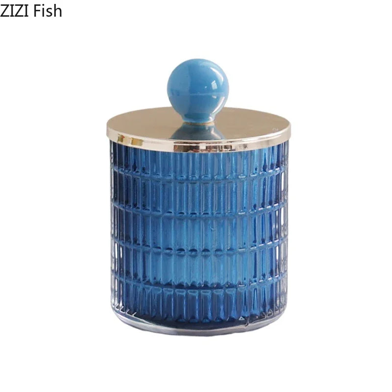 Afralia™ Glass Tea Canister Storage Jar with Ceramic Ball Lid