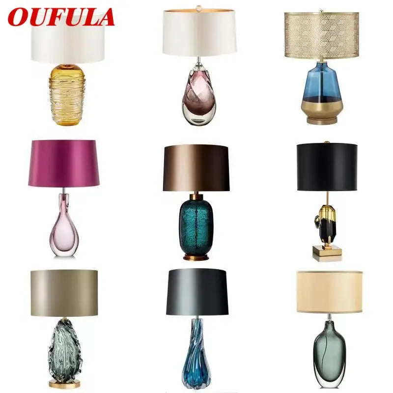 Afralia™ Glaze Table Lamp - Nordic Modern Design for Living Room, Bedroom, Hotel