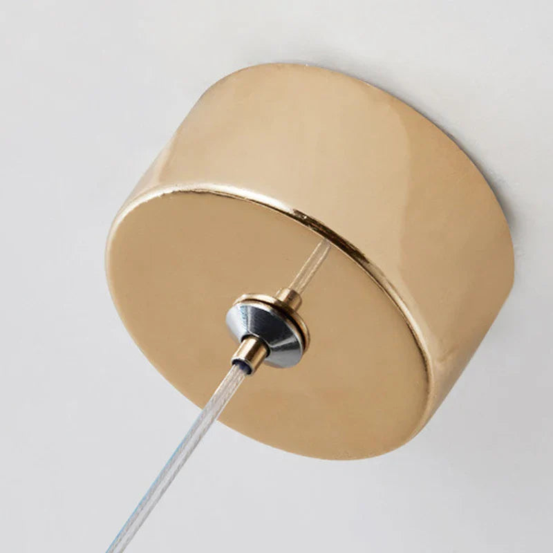 Afralia™ Gold LED Pendant Light - European Style Home & Restaurant Decor