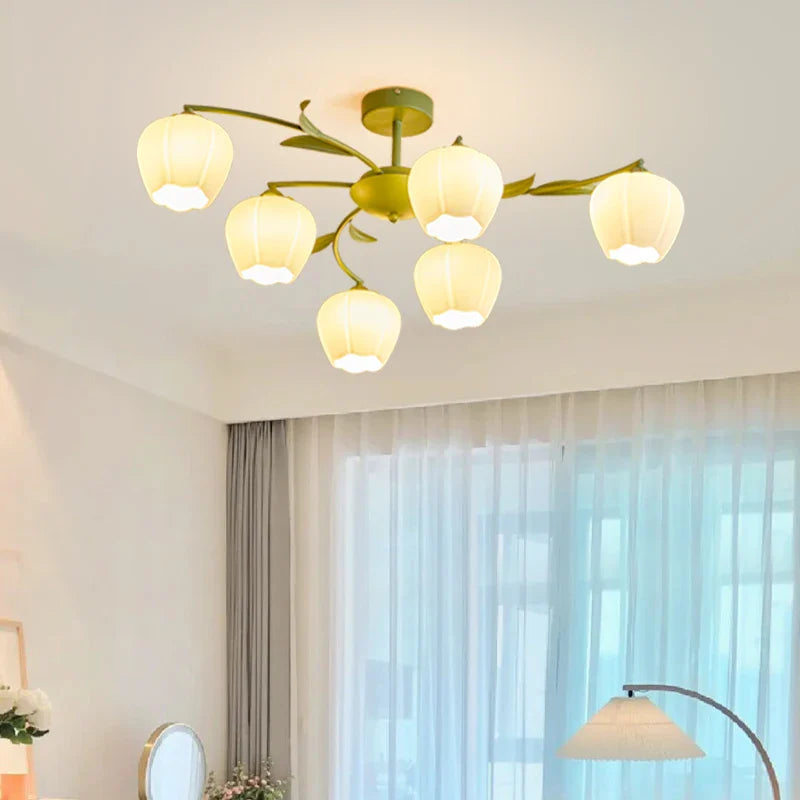 Afralia™ Nordic LED Branch Ceiling Chandelier for Home Décor