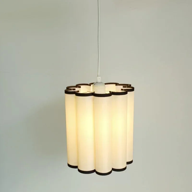 Nordic Fabric Pendant Light for Home Decor by Afralia™ - Indoor Chandelier Fixture