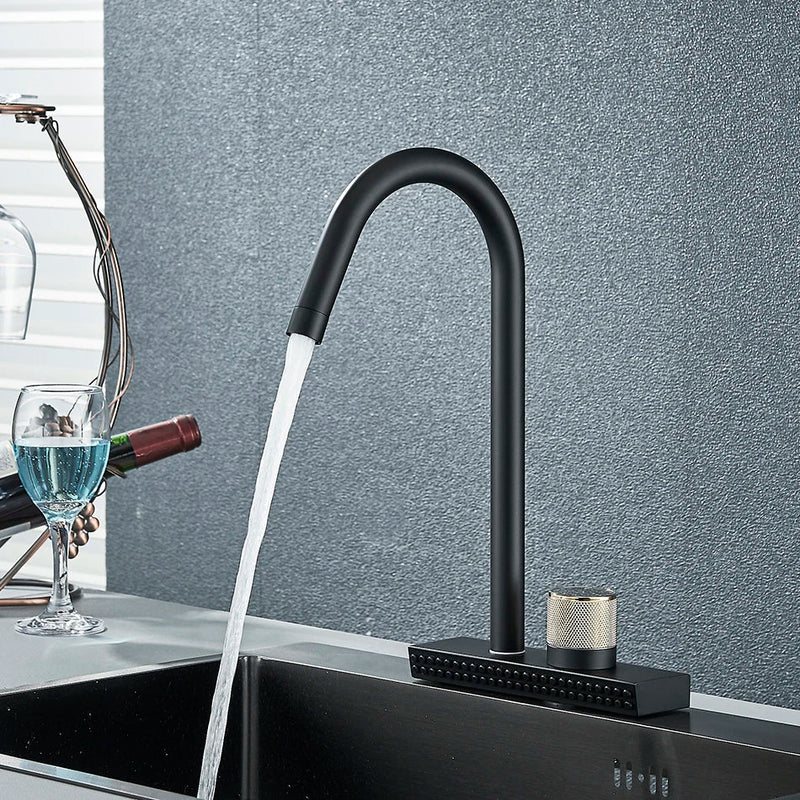 Afralia™ Pull Out Kitchen Faucet with Multiple Water Outlets