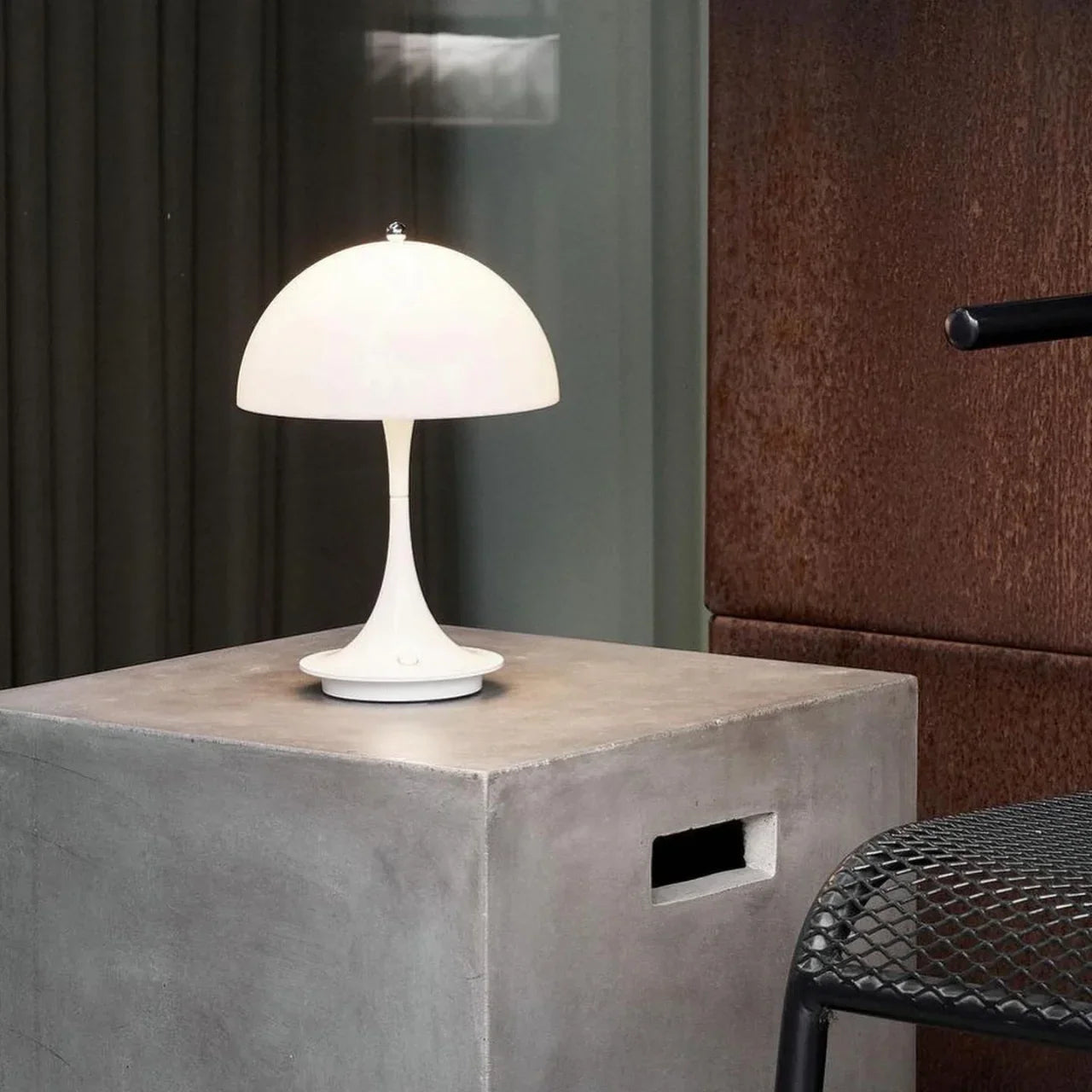 Afralia™ Mushroom LED Table Lamp 3-Color Dimming Decoration Night Light